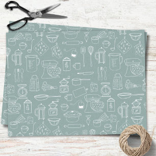 Modern Minimalist Kitchen Cooking Utensils Tissue Paper