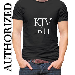 Modern Minimalist KJV 1611 Christian T-Shirt