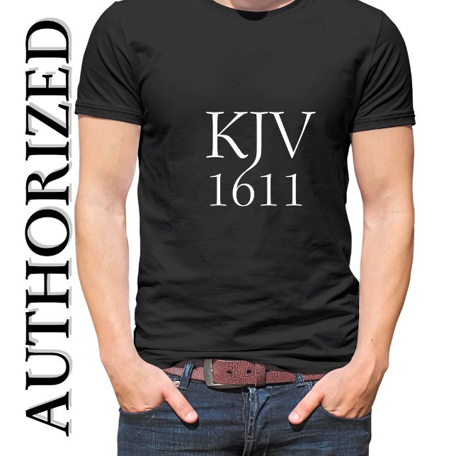 Modern Minimalist KJV 1611 Christian T-Shirt (Creator Uploaded)
