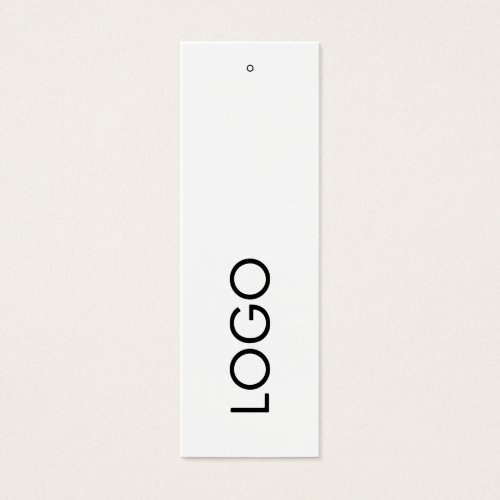 Modern Minimalist Logo Business Hang Tags