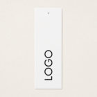 Modern Minimalist Logo Business Hang Tags
