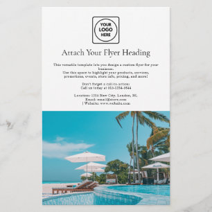 Modern Minimalist Logo   Clean Business Branding Flyer