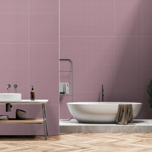 Modern Minimalist Mauve Checkered Home Wall Decor Wallpaper