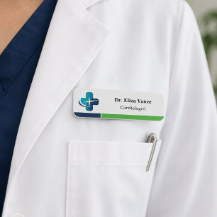 Modern Minimalist Medical Staff Custom Name Tag