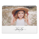 Modern Minimalist Multi Photo Family Memories Calendar Modern Minimalist Multi Photo Family Memories Calendar