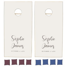 Modern Minimalist Neutral Wedding Monogram