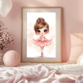 Modern Minimalist Nursery Art  Poster
