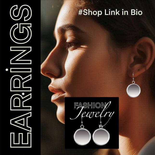 Modern Minimalist Ombre Boho Drop Dangle Earrings (Trendy Modern Minimalist Chic Ombre Drop Dangle Earrings)