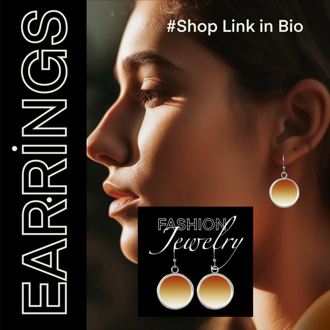 Modern Minimalist Ombre Boho Drop Dangle Earrings (Creator Uploaded)