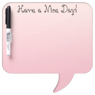 Modern Minimalist Pastel Pink Ombre Dry Erase Board