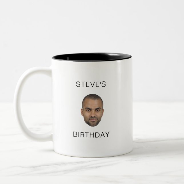 Modern minimalist Personalized Coffee Mug gift (Left)