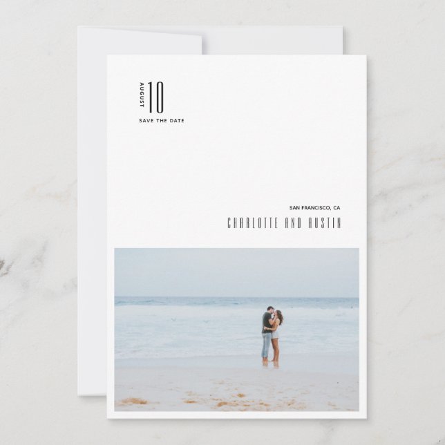 Modern Minimalist Photo (Front)