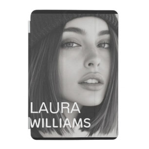 Modern minimalist photo iPad mini cover