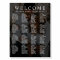 Modern Minimalist Photo Wedding Seating Chart Foam
