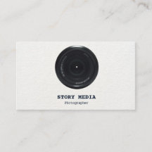 Modern Minimalist Photographer Lens Logo Business