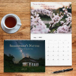 Modern Minimalist Photography Quotes Shakespeare Calendar<br><div class="desc">Experience the timeless beauty of nature and the eloquence of Shakespeare with Shakespeare’s Nature: A Calendar of Beauty and Verse. This elegant and artistic calendar blends stunning nature photography with carefully selected quotes from Shakespeare’s most beloved works, offering a harmonious balance of inspiration and tranquility for each month of the...</div>