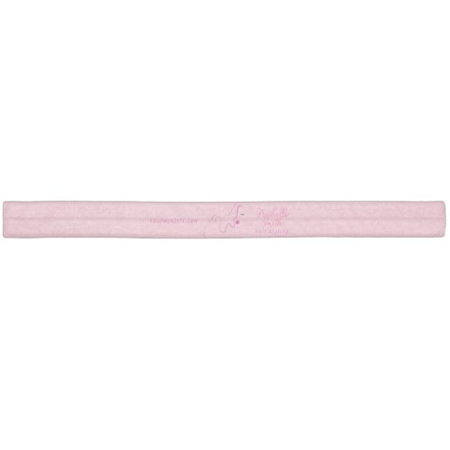 Modern minimalist pink hair styling wavy hair elastic hair tie