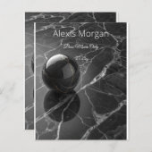 Modern Minimalist Pink-Purple Border Template (Front/Back)