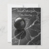 Modern Minimalist Pink-Purple Border Template (Front)