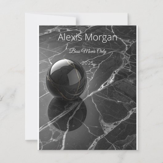 Modern Minimalist Pink-Purple Border Template (Front)