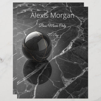 Modern Minimalist Pink-Purple Border Template Letterhead