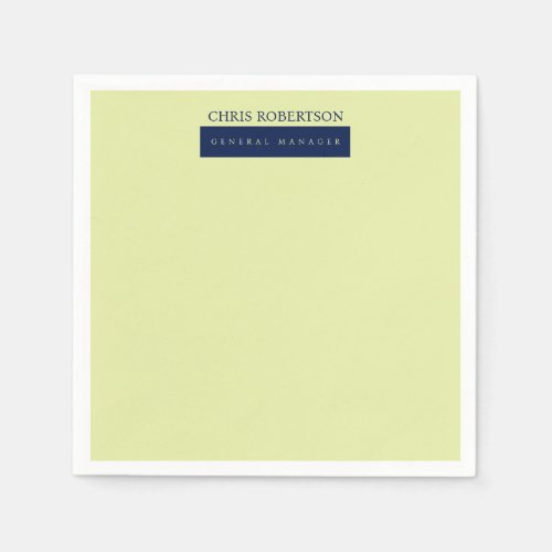 Modern Minimalist Plain Napkins