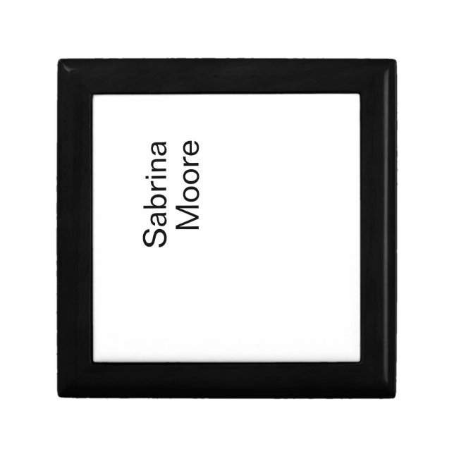 Modern Minimalist Plain Professional Add Name Gift Box (Front)