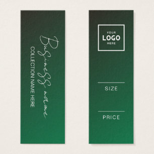 Modern Minimalist Price Hang Tag Card