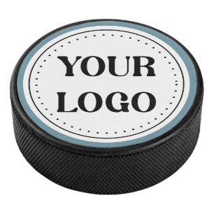 Modern Minimalist Professional Black Hockey Puck