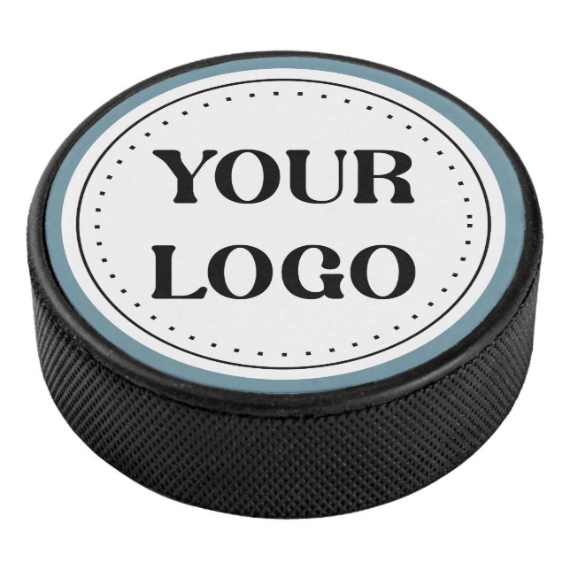 Modern Minimalist Professional Black  Hockey Puck (3/4)
