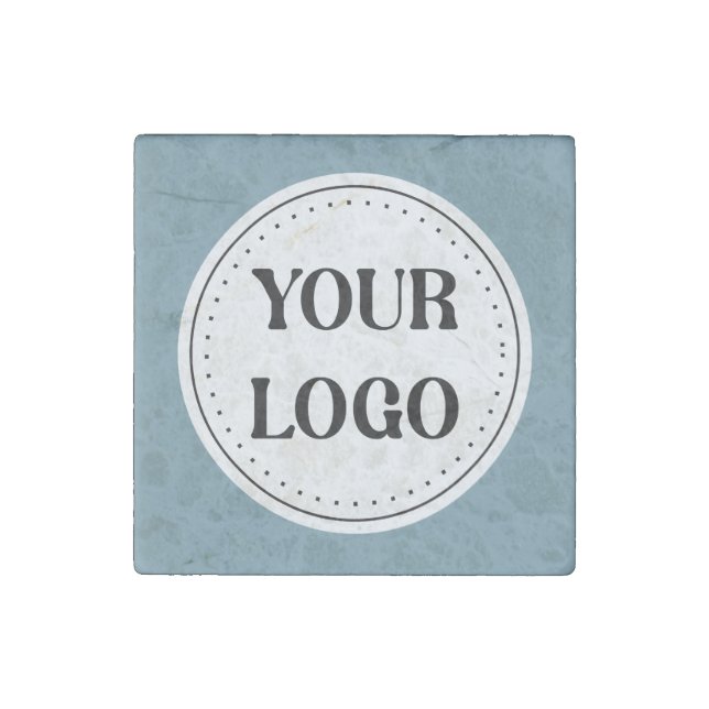 Modern Minimalist Professional Black  Stone Magnet (Front)