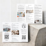 Modern Minimalist Professional Design Studio Brand Brochures<br><div class="desc">A clean, modern brochure template designed for creative businesses, studios, and independent professionals. This six-panel layout includes a front cover, welcome intro, service list, portfolio samples, testimonials, and a QR-linked call-to-action panel. Perfect for branding experts, graphic designers, photographers, or boutique businesses looking for an elegant, easy-to-edit promo piece. Update your...</div>
