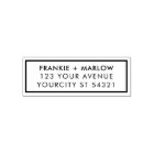 Modern Minimalist Professional Return Address