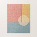 Modern Minimalist Puzzle<br><div class="desc">Modern minimalist inspired puzzle for kids and adults alike. Beautiful color palette is a compliment to any home decor. Size is 11"x14" with 252 pieces. All proceeds will be donated to support No Kid Hungry,  an organization who works to end child hunger in America.</div>