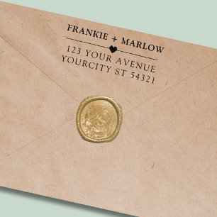 Modern Minimalist Return Address Self-inking Stamp