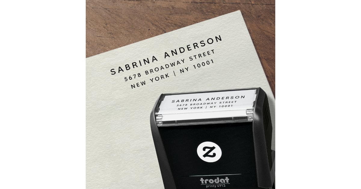 Return Address Stamp