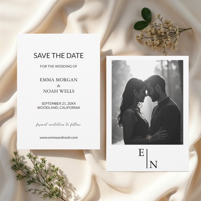Modern Minimalist Save the Date (Creator Uploaded)
