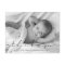 Modern minimalist script Baby shower thank you