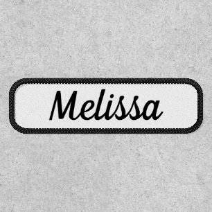 Modern Minimalist Script Name Patch