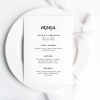 Modern Minimalist Script | Wedding
