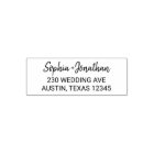 Modern Minimalist Script | Wedding Return Address