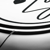 Modern Minimalist Simple Business Logo LED Sign (Edge)