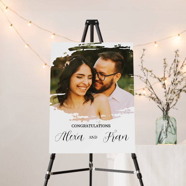 Modern Minimalist Simple Foam Board (In Situ (Stand))