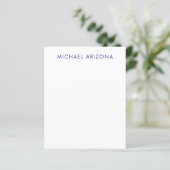 Modern Minimalist Simple Plain Own Name (Standing Front)