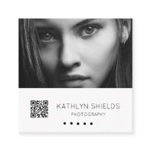 Modern Minimalist Simple Professional Photo Square