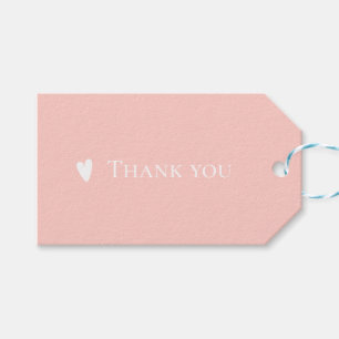 Modern Minimalist Simple Thank You Gift Tags