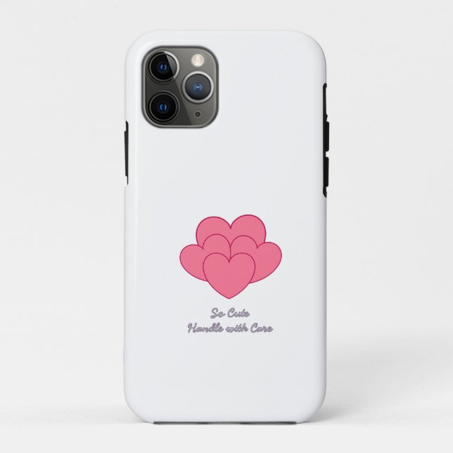 Modern Minimalist So Cute  Case-Mate iPhone Case (Back)