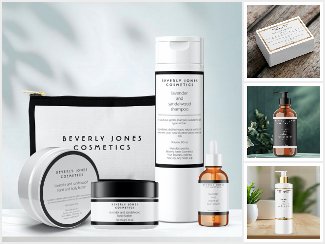 Modern Minimalist Soap and Cosmetics Packaging