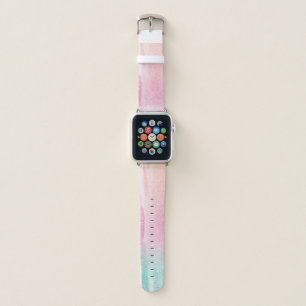 Modern Minimalist Sparkly Tie Dye Apple Watch Band