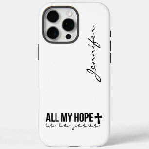 Modern Minimalist Spiritual Faith iPhone 16 Pro Max Case